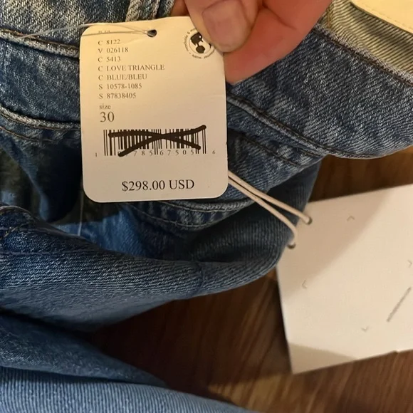 MOTHER The Patch Maven Heel Jeans Size 30 NWT - Picture 16 of 17